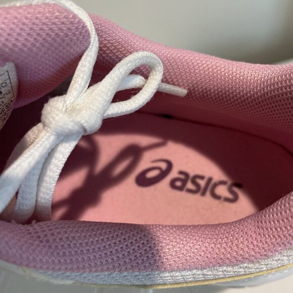 Asics Gel Dedicate Women's White Running Cross Training Sneakers Size 7.5, E557Y - Picture 12 of 13